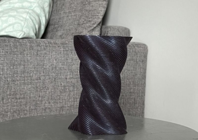 Vase 3 – Organisk PLA-vase