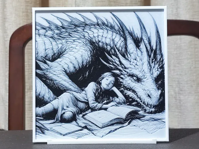 Hovedbilde Veggkunst: Dreaming Of Dragons