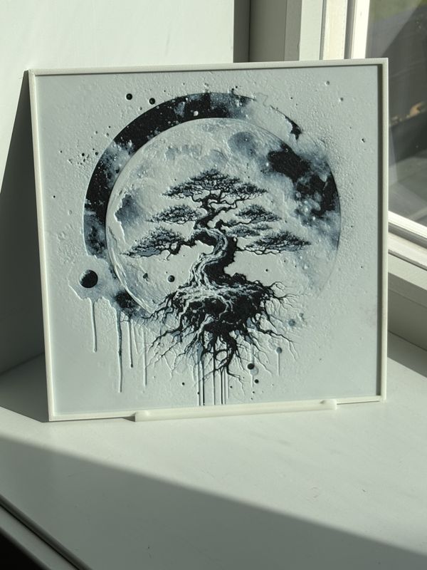 Veggkunst: Chaotic Tree of Life